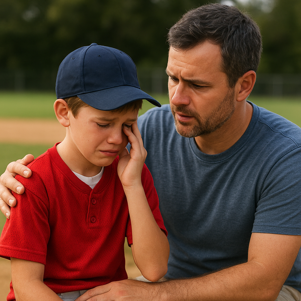 Two people sitting close together in a moment of genuine connection and understanding, representing the power of empathy to build trust and a more harmonious society