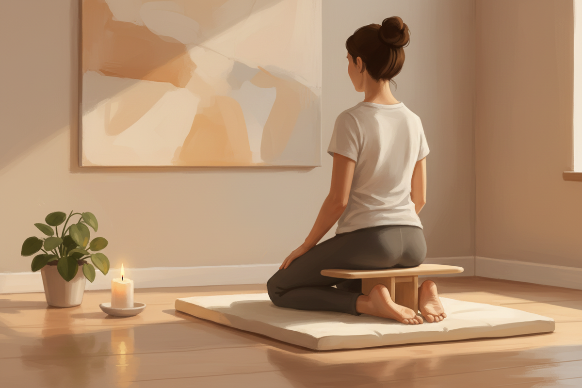 A Guide to Using a Meditation Bench