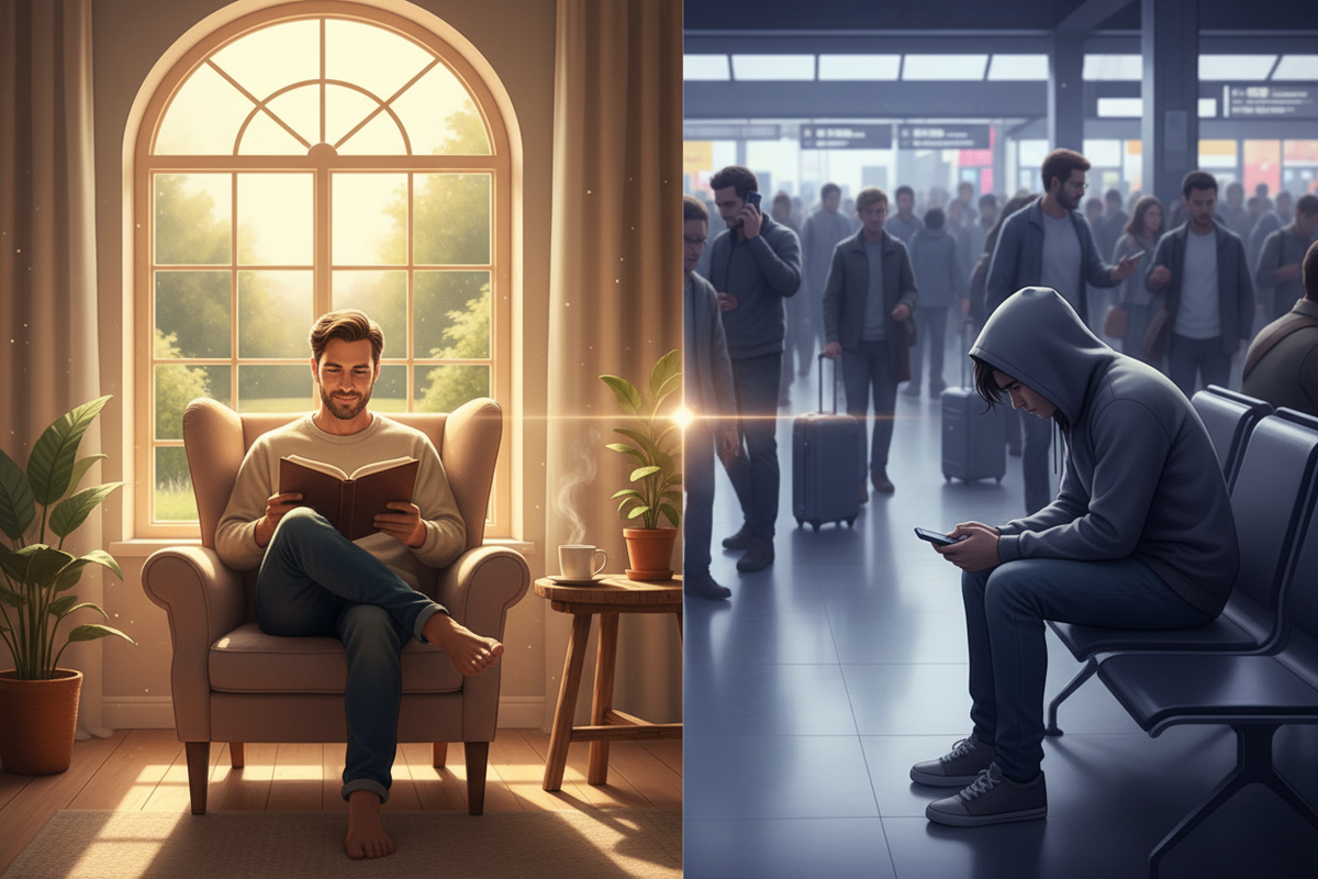 Aloneness and Loneliness Are Not the Same