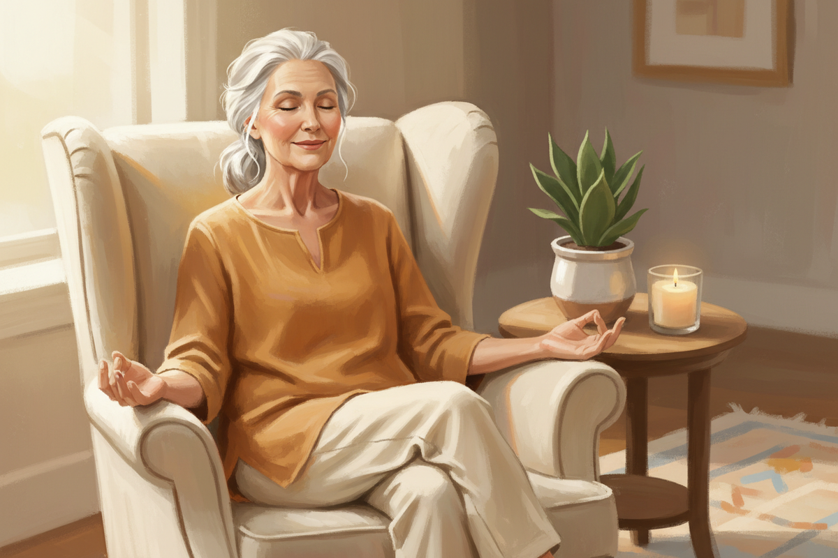 Helping Seniors to Learn Meditation Practice