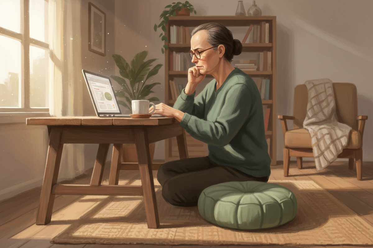 How to Shop Online for a Meditation Cushion