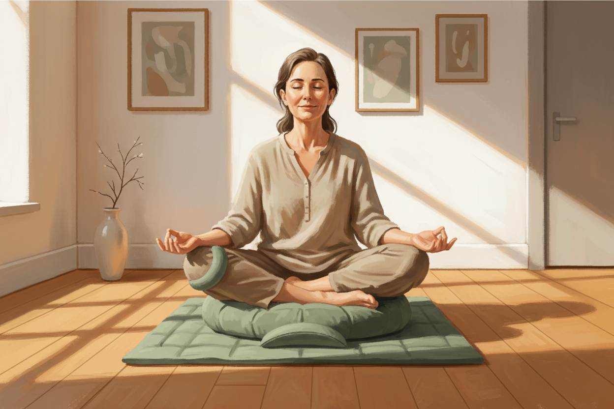 Knee and Hip Pain During Sitting Meditation