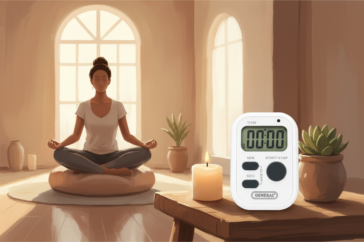 Using the General TI150 3-in-1 Timer for Meditation