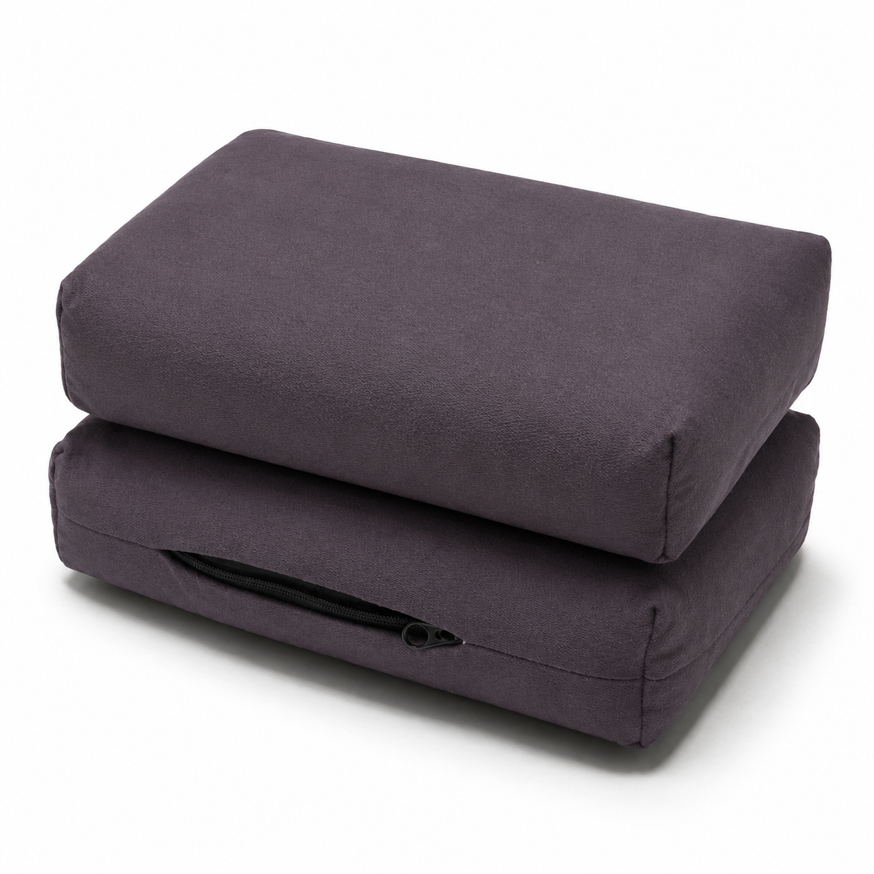 Charcoal Gray Knee Support Pillows for Meditation