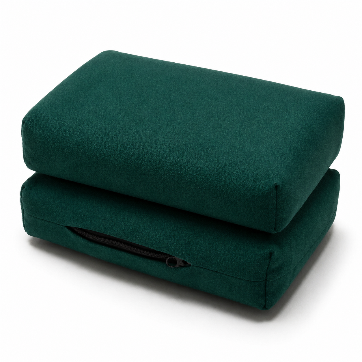 Forest Green Knee Support Pillows for Meditation