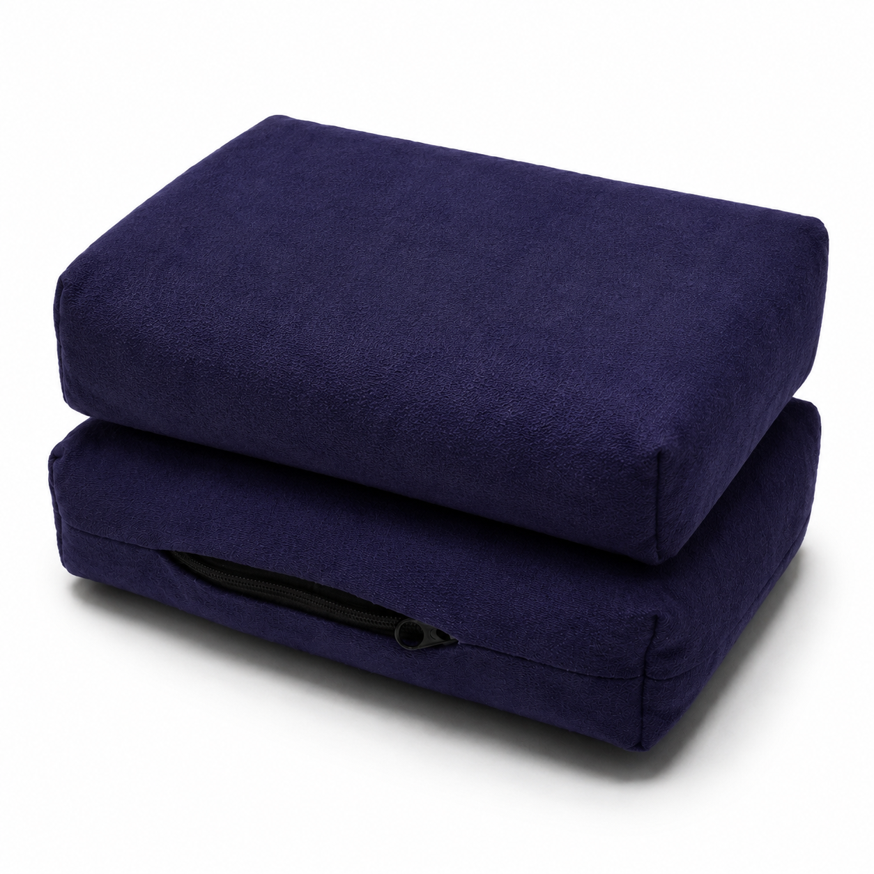 Navy Blue Knee Support Pillows for Meditation