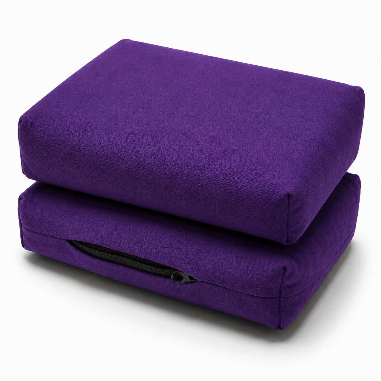 Purple Knee Support Pillows for Meditation