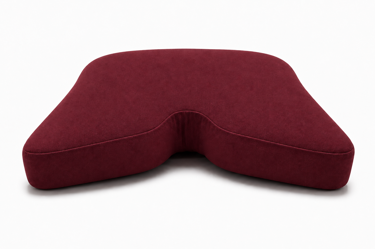 Oversize Burgundy Cosmic Cushion Meditation Cushion