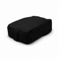Black Small Rectangular Buckwheat Hull or Kapok Meditation Cushion