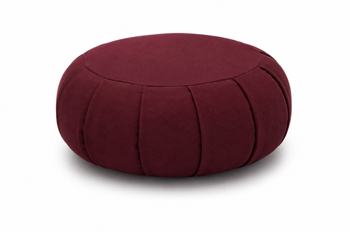 Burgundy Zafu Meditation Cushion